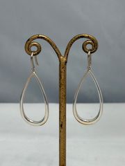 フックピアス スイングピアス 大ぶり 空洞 14金 フープ フープー 