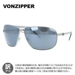 【ジャンク品】ボンジッパー サングラス VONZIPPER SKITCH SILVER GRADIENT 62サイズ スクエア ユニセックス レディース メンズ 大きめサイズ ビッグシルエットのサムネイル