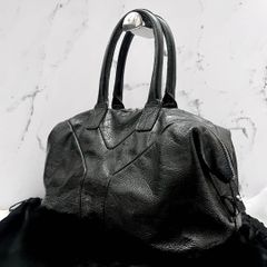 ◇レア美品◇イヴサンローラン　イージー　ミニボストン　パテントレザー　ブラック ◇レア美品◇イヴサンローラン イージー ミニボストン パテントレザー