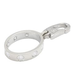 カルティエ CARTIER 750WG ホワイトゴールド ダイヤ7P ベビーラブ ラブ