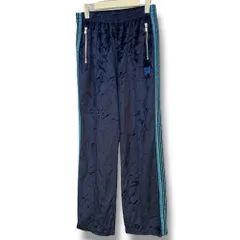 NEEDLES 26SS L.H.P Exclusive Track Pant C/PE Velour Navy XSサイズ ネイビー RW1572のサムネイル