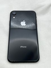 iPhoneXR 128GB 画面割れあり ブラック SIMフリー - メルカリ