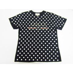 ✨美品✨GUCCI グッチドット柄 希少 Tシャツ ブラック - メルカリ