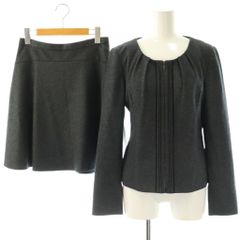 美品 UNTITLED アンタイトル セットアップ スーツ ジャケット スカート