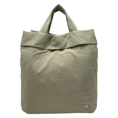 lululemon(ルルレモン) トートバッグ美品  - ライトグレー 本体ロックなしのサムネイル