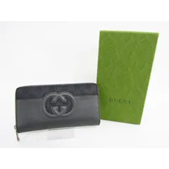 GUCCI グッチ カットアウト インターロッキングG ラウンドファスナー 長財布 701423 ▼SB5201のサムネイル