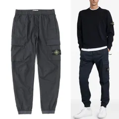 27 STONE ISLAND ストーンアイランド L1S15 3100031 S0003 V0020 ネイビー カーゴパンツ size 32のサムネイル