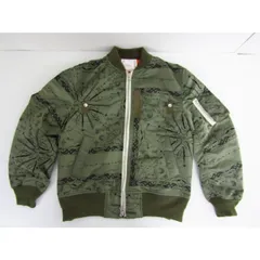sacai × Dr.Woo サカイ×ドクターウー BANDANA PRINT MA-1 ボンバージャケット 20-02329M サイズ：1 レディース◆ FL956のサムネイル