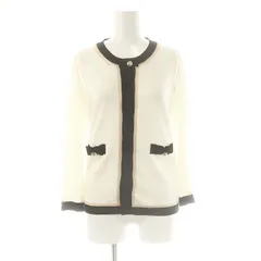ディースクエアード DSQUARED2 配色コットンニットカーディガン S 白 黒 ベージュ /MI ■OSのサムネイル