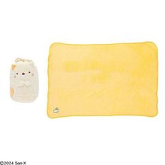 [신품] 스미코 구라시 모규토 고양이 마스코트 건착 첨부 담요 스미코 무릎 걸기
