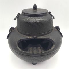 茶道具 鉄瓶 鉄釜 風炉セット 鋳鉄製 - メルカリ