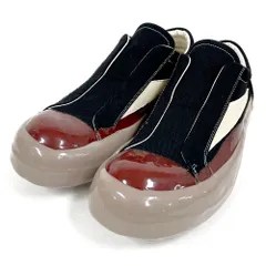 【中古】DRKSHDW ダークシャドウ　リック オウエンス　DU02E7811　LACELESS VINTAGE SNEAKS　レースレスヴィンテージローカットスニーカー　メンズ　42　イタリア製のサムネイル