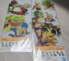 ドラゴンボールZ 孫悟空 & 孫悟飯親子 かめはめ波 クリアファイル 鳥山