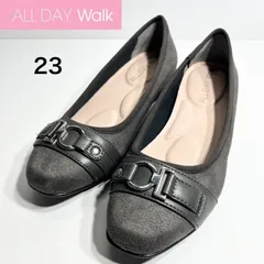 【未使用】Achilles アキレス ALL DAY Walk オールデイウォーク パンプス グレー 23cmのサムネイル