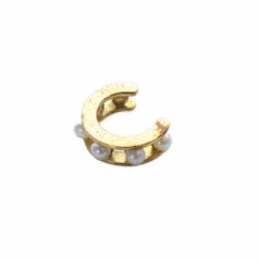 이비 IVI 925 YG TIGER PEARL EAR CUFF 이어 커프 골드 색상