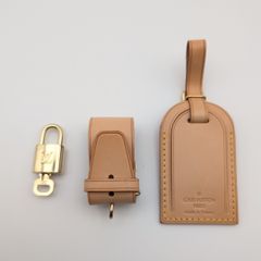 【極美品】LOUIS VUITTON ボストンバック　ネームタグ 5個セット 極美品 ルイヴィトン ボストンバッグ付属品3点セット カデナ