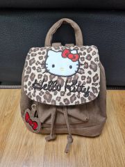 希少・激レアLoungefly × ハローキティ レオパード柄 バックパック