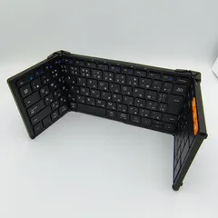 ProtoArc Bluetooth 折りたたみキーボード XK01 ワイヤレス コンパクト 静音 ブラック【MY348】