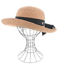 超美品ヘレンカミンスキーボーターハット　シルクスカーフ付き 超美品ヘレンカミンスキーボーターハット シルクスカーフ付き - メルカリ
