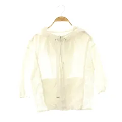 ウィルセレクション WILLSELECTION レース付フーディジャケット パーカー M ホワイト /DF ■OSのサムネイル