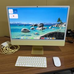 期間限定値引き iMac 24インチ イエロー メモリ16GB/256GB - メルカリ
