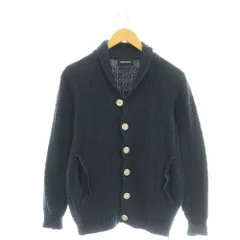 スリードッツ three dots コットンショールカラーカーディガン ニット S ネイビー /DF ■OSのサムネイル