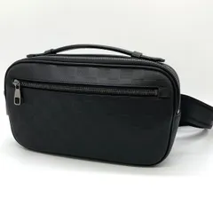 LOUIS VUITTON ルイ・ヴィトン  アンブレール N41288  ボディバッグ レザー  ダミエアンフィニ ブラック メンズ レディースのサムネイル