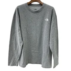 186005 現状品 THE NORTH FACE ザ・ノースフェイス 長袖Tシャツ NT32102Z  L グレー