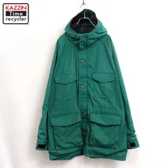 80s vintage Eddie Bauer ダブルジップ マウンテンパーカー メンズ 表記Lサイズ
