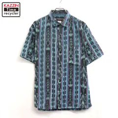 90s vintage 半袖シャツ メンズ 表記Lサイズ