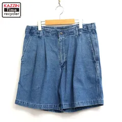 00s DOCKERS 2タック デニム ショートパンツ メンズ Mサイズ相当のサムネイル