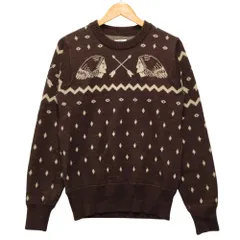 VISVIM ビズビム 品番 0117205012003 VNTG NATIVE JACOUARD KNIT セーター ブラウン 2 正規品 / 53095のサムネイル