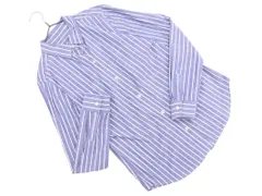VICKY ビッキー ストライプ シャツ size2/青ｘ白 ■◇ レディースのサムネイル