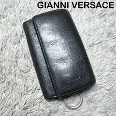 GIANNI VERSACE ベルサーチ キーケース レザー ブラックのサムネイル