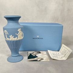 管2605-128】WEDGWOOD ウェッジウッド ジャスパー ペールブルー