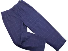 ｆｒａｐBOIS フラボア チェック パンツ size2/紺 ■◇ メンズのサムネイル