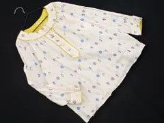 POU DOU DOU プードゥドゥ 総柄 ブラウス シャツ sizeM/白 ■◇ レディースのサムネイル
