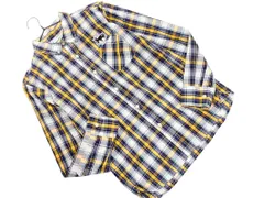 Laundry ランドリー チェック ボタンダウン シャツ sizeS/白ｘ紺 ■◇ メンズのサムネイル