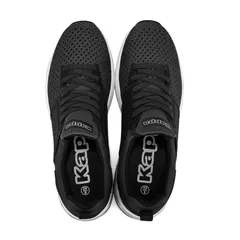 カッパ メンズ シューズ スニーカー ニット Kappaffi Mens Air Bubble Knitted Trainers GreyWhite ホワイトのサムネイル