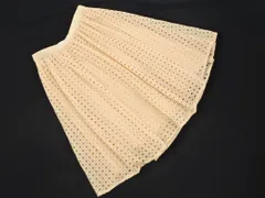 BODY DRESSING ボディドレッシング レース フレア スカート size36/ベージュ ■◇ レディースのサムネイル