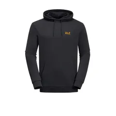 ジャックウルフスキン メンズ アウター パーカー・スウェット パーカー Jack Wolfskin JW Essential OTH Hoodie Mens Black ブラックのサムネイル