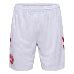 ヒュンメル メンズ ボトムス ハーフパンツ・ショーツ ショートパンツ Hummel Denmark Home Shorts 2024 Adults WhiteRed ホワイトのサムネイル