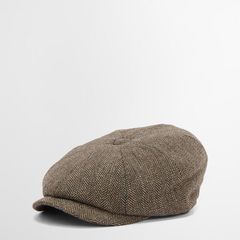 新品*RRL*チェックド ウーブンニュースボーイ キャップ *Mダブルアール