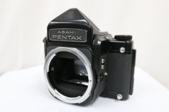 EXAKTA 66 中判フィルムカメラ 元箱付き＋レンズ（180mm） - メルカリ