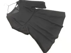 Bon mercerie ボンメルスリー Aライン ワンピース size34/黒 ■◇ レディースのサムネイル