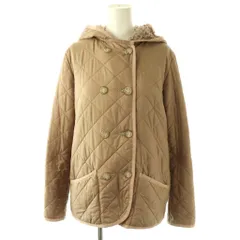 マッキントッシュ MACKINTOSH スコットランド フード キルティングジャケット 36 ベージュ /DF ■OSのサムネイル