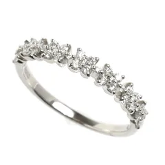 Vendome Aoyama ヴァンドーム青山 Pt950プラチナ カローラ リング・指輪 APVR060109DI ダイヤモンド0.27ct 13号 3.0g レディース 中古 美品のサムネイル