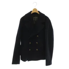ニーキューイチニーキューゴーオム 291295＝HOMME メルトンウールダブルボタンコート Pコート 2 ネイビー /HK ■OSのサムネイル