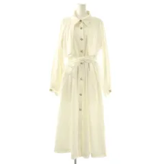 アクシーズファム axes femme 24SS 後レースアップトレンチコート ロング F ホワイト /HK ■OS ■SHのサムネイル