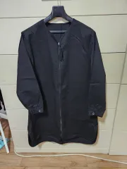 新品 コットン 裏地なし ロング アウターのサムネイル
